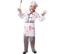 tectake Girl's Creepy Chef | Size: 11-12 Years TECTAKE Multicolor 11-12 Years