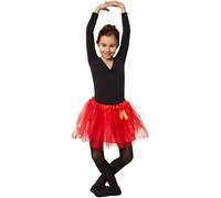 tectake Girl's Kids' Tutu Red | Size: 9-10 Years TECTAKE Red 9-10 Years