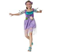 tectake Girl's Magic Flower Fairy Costume in Purple | Size: 7-8 Years TECTAKE Purple 7-8 Years
