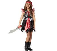 tectake Girl's Pirate Princess Costume | Size: 13-14 Years TECTAKE Multicolor 13-14 Years