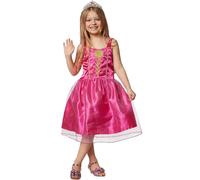 tectake Girl's Princess Pink Rose Costume | Size: 9-10 Years TECTAKE Rose 9-10 Years