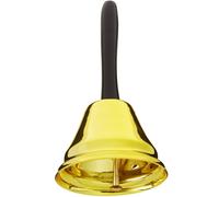 tectake Golden Santa Bell, Christmas Decoration in Gold TECTAKE Gold One Size