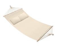 tectake Hammock Eden in Beige | Size: 2 Seater TECTAKE Beige 2 Seater