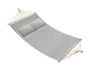 tectake Hammock Eden in Light Grey | Size: 2 Seater TECTAKE Light Grey 2 Seater