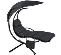Hanging Chair Sun Lounger Cushion Bed Garden Indoor Stand Hammock Swing