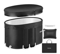 tectake Ice Bath Tub Espoo in Black TECTAKE Black