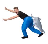 tectake Inflatable Shark Costume TECTAKE Multicolor One Size