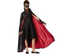 tectake Kids' Exquisite Vampire Cape | Size: XS TECTAKE Multicolor XS
