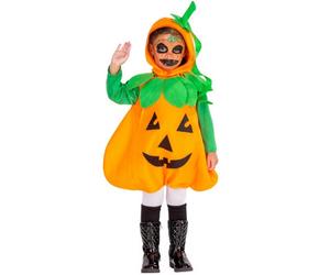 Tectake Kids Pumpkin Costume 300096 - Orange 104 (3-4Y)