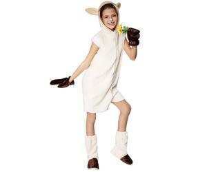 tectake Kids' Sheep Costume | Size: 5-6 Years TECTAKE Multicolor 5-6 Years