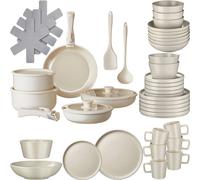 tectake Kitchen Starter Set Una/Genua TECTAKE Multicolor