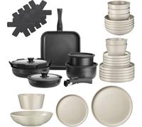 tectake Kitchen Starter Set Una/Parma TECTAKE Multicolor
