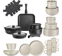 tectake Kitchen Starter Set Una/Parma TECTAKE Multicolor
