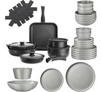 tectake Kitchen Starter Set Una/Parma TECTAKE Multicolor