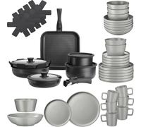 tectake Kitchen Starter Set Una/Parma TECTAKE Multicolor