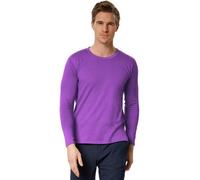 Tectake Long-Sleeved Top - Basic Wear For Men -304016 - Purple M