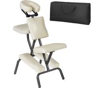 tectake Massage Chair in Beige TECTAKE Beige