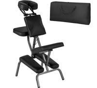 tectake Massage Chair in Black TECTAKE Black
