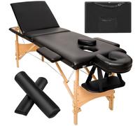 Massage set treatment table removable headrest armrests bolster cushions