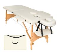 tectake Massage Table Freddi in Beige TECTAKE Beige