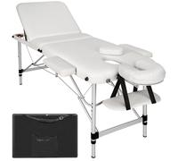 Tectake Portable Massage Table & Bed - White