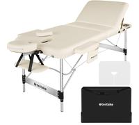 tectake Massage Table Ko Tao in Beige TECTAKE Beige
