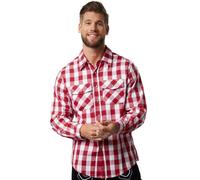 Tectake Maxl Shirt - Oktoberfest Costume For Men -303037 - Red/white L
