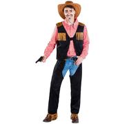 Men's cowboy sheriff costume western wild west carnival carnival chaps