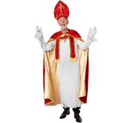 tectake Men's Father Christmas, Classic Colours in Red | Size: Large TECTAKE Red L