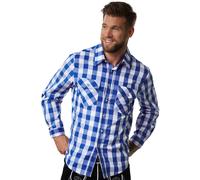 Tectake Fridl Shirt - Oktoberfest Costume For Men -303032 - Blue/white L