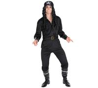 Men’s Shortbeard Pirate Costume Costume Halloween Fancy Dress Carnivall Captain