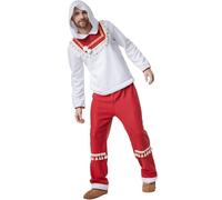 tectake Men's Resourceful Indigenous Costume | Size: Large TECTAKE Multicolor L