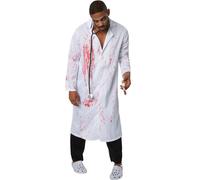 tectake Men's Scary Doctor - Halloween Fancy Dress Costume For Men | Size: 2XL TECTAKE Multicolor 2XL
