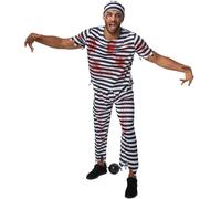 tectake Men's Scary Jailbird | Size: Small TECTAKE Multicolor S