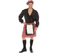 tectake Men's Scottish Costume | Size: XL TECTAKE Multicolor XL