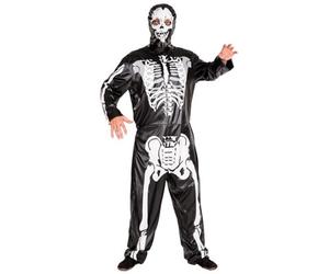 Tectake Mens Skeleton Costume 300095 - Black L