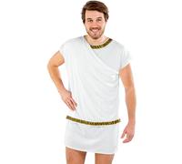 tectake Men's Strong Gaul Costume in White | Size: XL TECTAKE White XL
