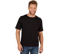 Tectake Men T-Shirt With Round Neck -301272 - Black L