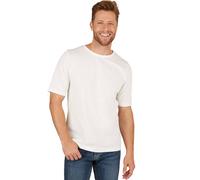 Tectake Men T-Shirt With Round Neck -301277 - White L
