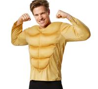 tectake Men's Muscle Shirt - Top For Men in Yellow | Size: Medium TECTAKE Yellow M