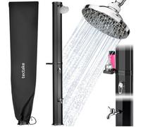 Tectake Ofanto 35 L Solar Shower - 217 Centimetre - Black