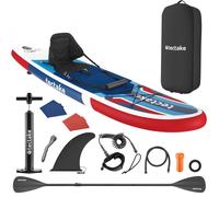 tectake Paddle Board in Red TECTAKE Red