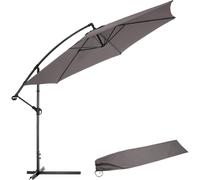 tectake Parasol Ciccio in Grey | Size: Large TECTAKE Grey Large