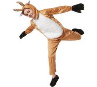 tectake Playful Deer Costume | Size: 9-10 Years TECTAKE Multicolor 9-10 Years
