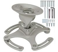 Tectake Universal Projector Ceiling Mount Grey, Grey