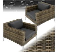 Rattan Garden Furniture Sofa Corner Chairs Set Sun Lounger Modular Outdoor