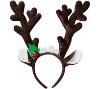 tectake Reindeer Antlers, Dark Brown TECTAKE Brown One Size
