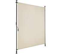 tectake Retractable Awning Taija in Beige | Size: Large TECTAKE Beige Large