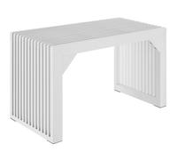 Bench Ribb - Black / 104cm - white / 73cm