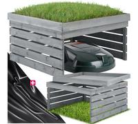 Tectake Robot Lawn Mower Garage Hortus - Weatherproof, 84 X 78 X 46 Cm
